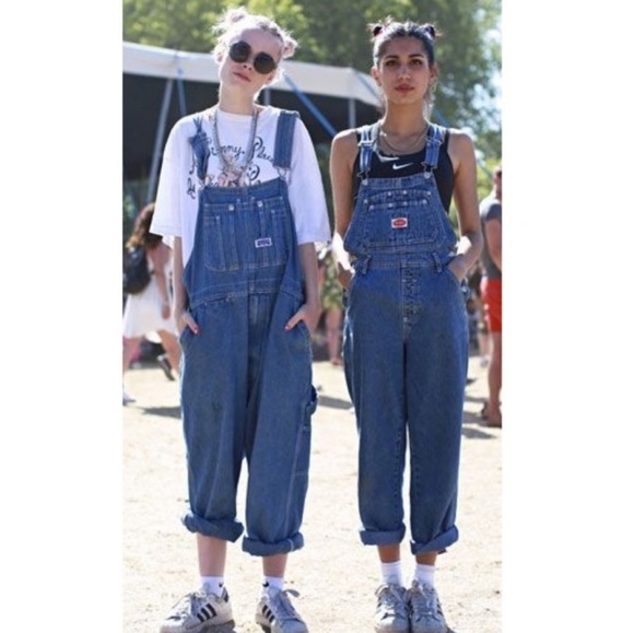 Vintage Pants - Vintage 90s Paco Jeans Overalls XL